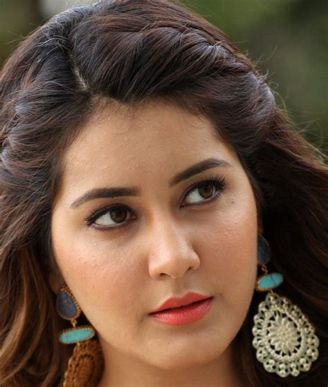 Telugu Actress Rashi Khanna Face Close Up Photos Gallery Most Beautiful Indian Actress