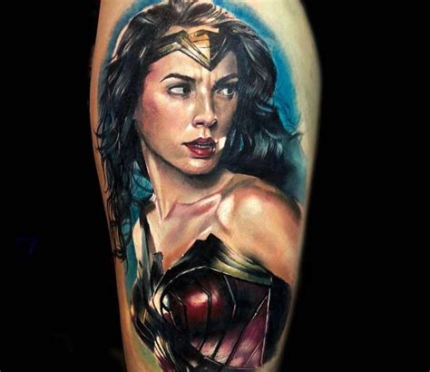 Wonder Woman Tattoo By Michael Taguet Photo 22060