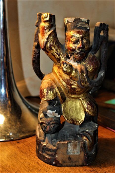 Statue Of Guandi Chinese God Of War China 19th Century Catawiki