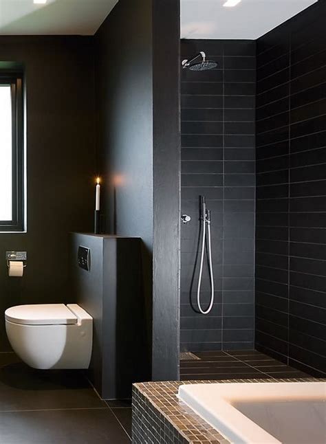 36 Black Shower Tile Ideas And Pictures 2022