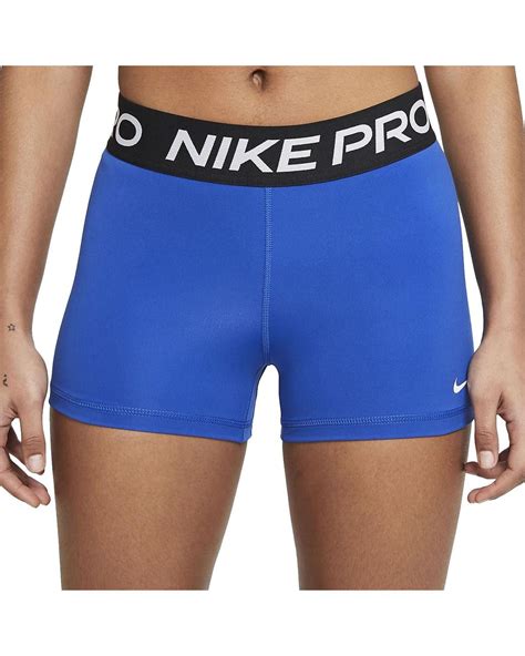 Nike Pro Short In Blue Lyst