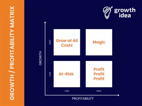 Growth Vs Profitability Matrix Which Should You Prioritise Growth Idea
