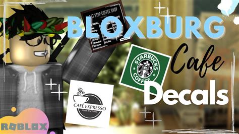 Roblox Bloxburg Decal Codes Cafe Sign Bloxburg Decals Codes Hot Sex