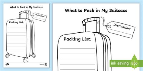 What To Pack In My Suitcase Holiday Packing Checklist