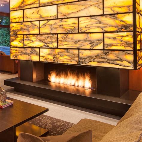 Linear Burner System Indoor Spark Modern Fires Linear Fireplace