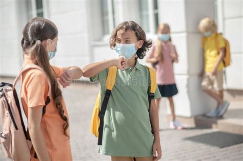 206 Children Greeting Each Other Stock Photos Free And Royalty Free