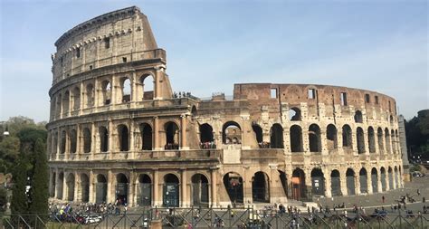 Colosseum Amphitheatrum Flavium Of Nero Ancient Rome