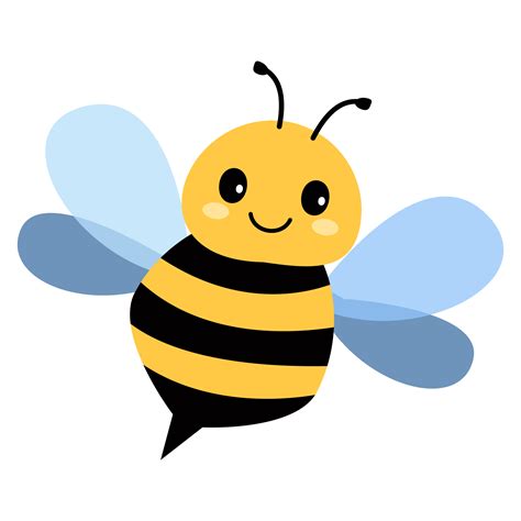 Yellow And Black Cute Cartoon Bee Holding Heart 9336629 Png