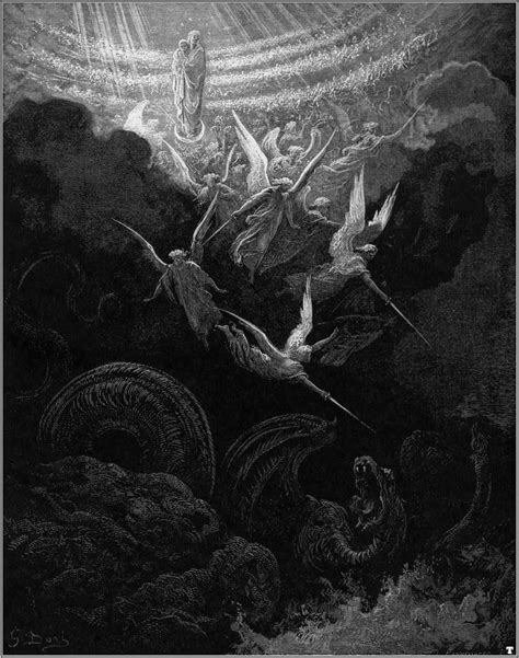 Gustave Doré Gustave Dore Art Archangel Michael