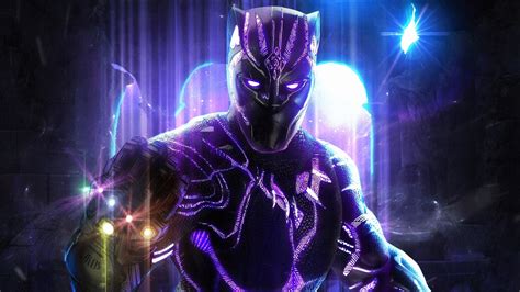 Black wallpapers, backgrounds, images 3840x2160— best black desktop wallpaper sort wallpapers by: Black Panther With Infinity Gauntlet, HD Superheroes, 4k ...