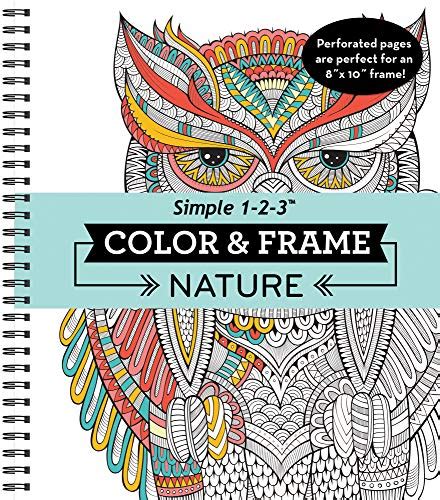 Color Frame Nature Adult Coloring Book New Seasons Publications International Ltd