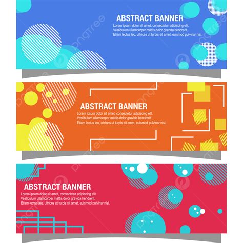 Abstract Modern Banner Template Template Download On Pngtree