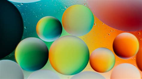 Download Wallpaper 2560x1440 Circles Bubbles Gradient Round