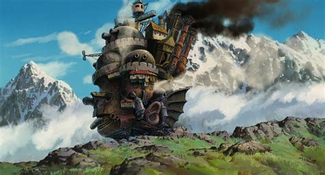 Download Anime Howls Moving Castle Wallpaper