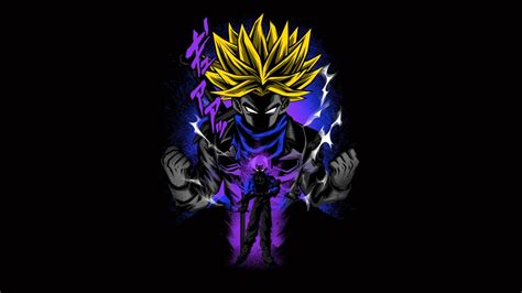 Son Goku 4k Wallpaper Dragon Ball Z Anime Series Black Background Amoled 5k 8k Graphics