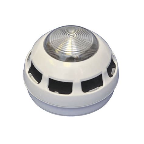 Multipoint Asd Smoke And Heat Detector With Sounderstrobe Includes Base