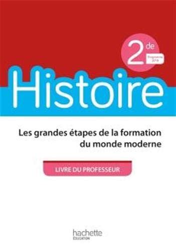 Histoire 2nde Livre Du Professeur Ed 2019 By Michael Navarro