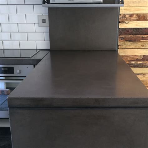 Counter Top Dark Charcoal Grey Stonecast