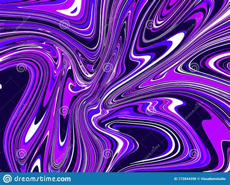 Purple Abstract Liquid Metallic Reflection Color Gradient Background