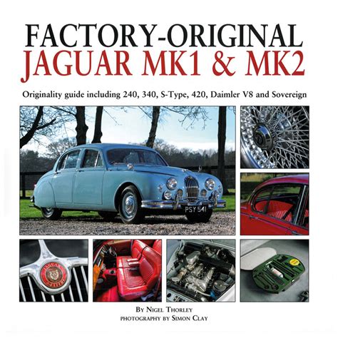 Original Jaguar Mk1 2 Book By Nigel Thorley