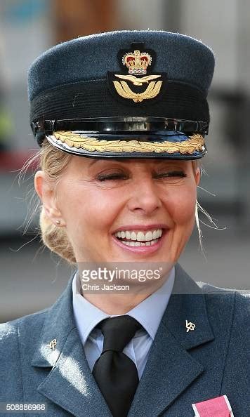 Carol Vorderman Attends The 75th Anniversary Of The Raf Air Cadets At