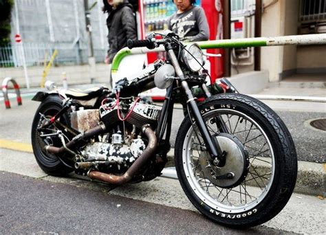 Japanese Chopper Custom Motorcycles Cafe Racer Photo