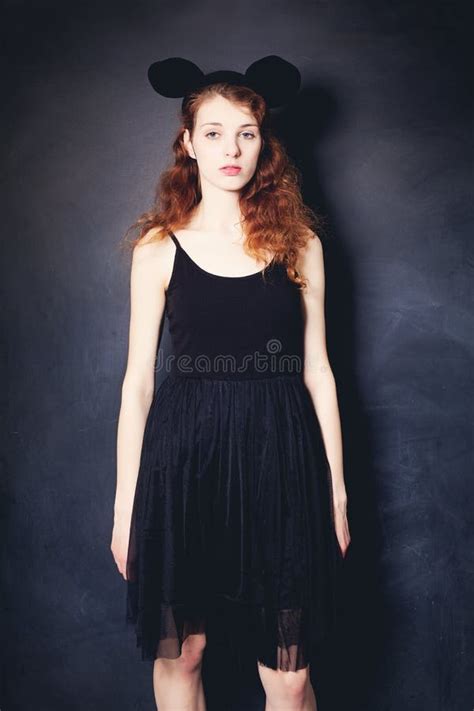 Fashion Woman Wearing Dress Stock Photo Image Of Person Beautiful