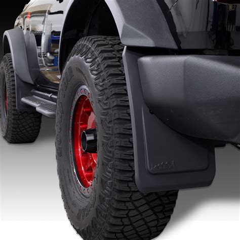 Iag I Line Mud Flap Front And Rear Set For 2021 Ford Bronco