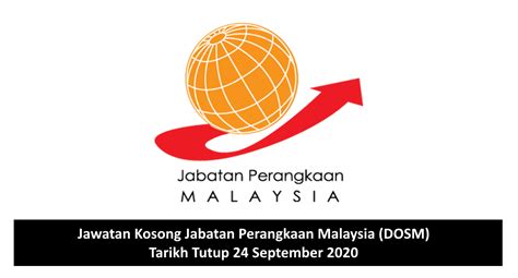 Putrajaya semenanjung sabah dan labuan sarawak malaysia. Jawatan Kosong Jabatan Perangkaan Malaysia (DOSM). Tarikh ...