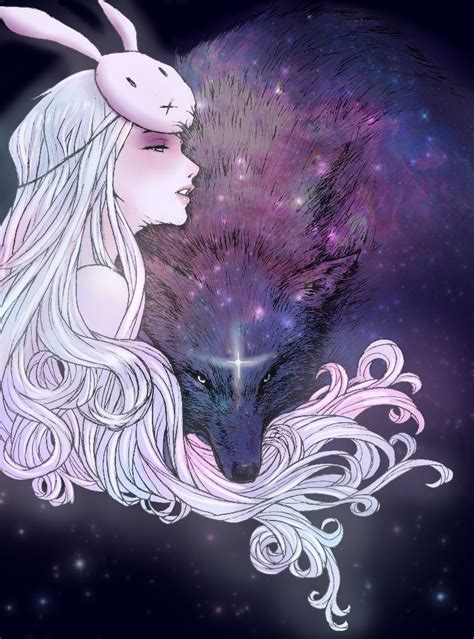 Rabbit Girl And The Wolf By Yohiri On Deviantart
