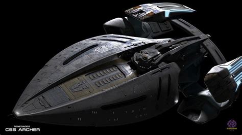 ArtStation Renegades The Requiem CSS Archer Keaira Finlay Spaceship Art Spaceship Concept