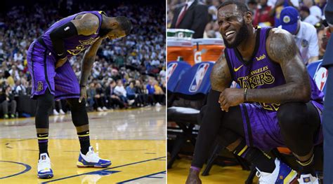 Lebron James Suffers Groin Injury In Massive Win Over Warriors The