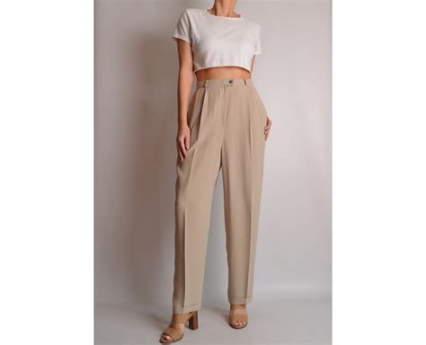 Vintage High Waist Trousers 28