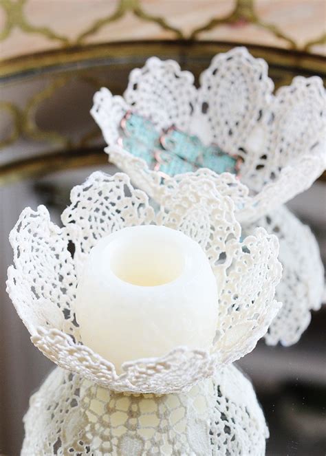 30 Paper Doily Crafts ⋆ Doilies Crafts Lace Crafts