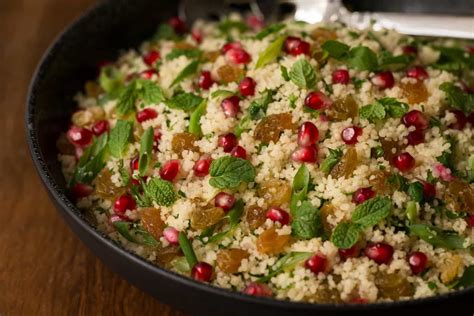 pomegranate parsley couscous salad recipe couscous salad couscous