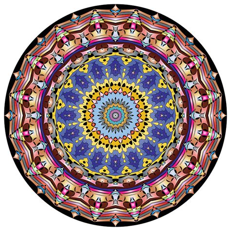 Kaleidoscopic Mandala 3 Clipart Free Download Transparent Png Creazilla