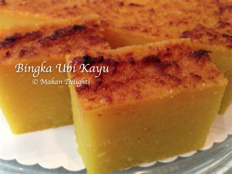 Makan Delights Bingka Ubi Kayu Tapioca Cake