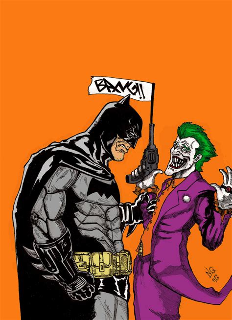 Batman V Joker Color By Nic011 On Deviantart