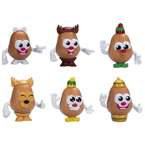 Potato Head Tinsel Tots Collectible Figures Stocking Stuffers For Kids