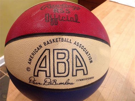 1975 76 Vintage Rawlings Rss Aba Basketball Debusschere Game Ball Fresh