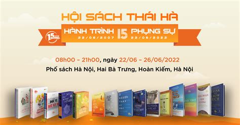 22 2606 Hội Sách Thái Hà Tại Hà Nội Thái Hà Books