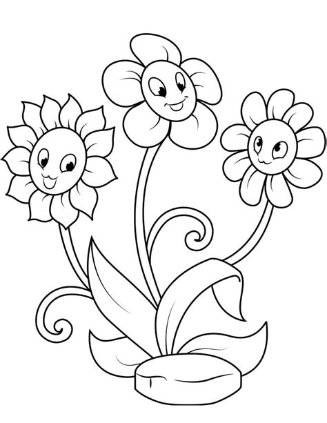 Coloriage Marguerite Simple T L Charger Et Imprimer Gratuit Sur Coloriageenfant Com