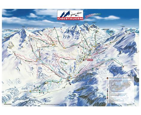 Maps Of Obertauern Ski Resort Collection Of Maps Of Obertauern Sexiz Pix