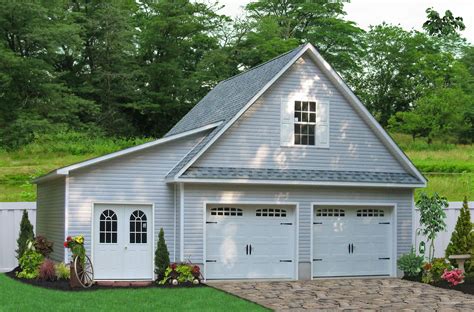 Buy A Sheds Unlimited 2 Car Garage With Attic And You Will Find Both