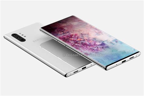 Exclusive Samsung Galaxy Note 10 Pro Renders Reveal Quad