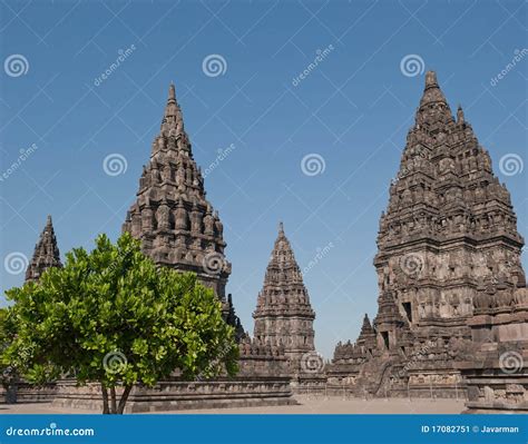 Prambanan Temple Java Indonesia Stock Image Image Of Stone Ancient