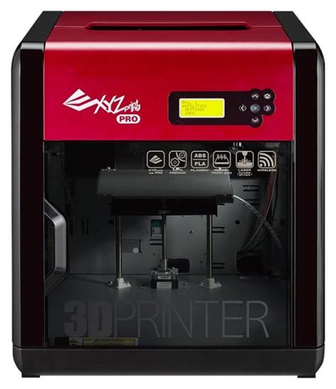 Xyzprinting Da Vinci 10 Pro 3f1awxus00k 3d Printer Redblack