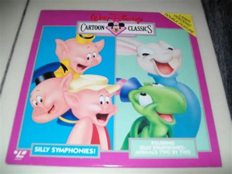 Walt Disney Cartoon Classics Silly Symphonies And Animals Two By Two