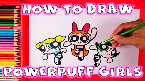 How To Draw Powerpuff Girls Step By Step Youtube