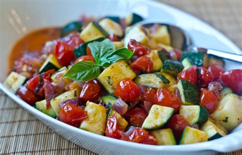 Sautéed Zucchini And Cherry Tomatoes Once Upon A Chef